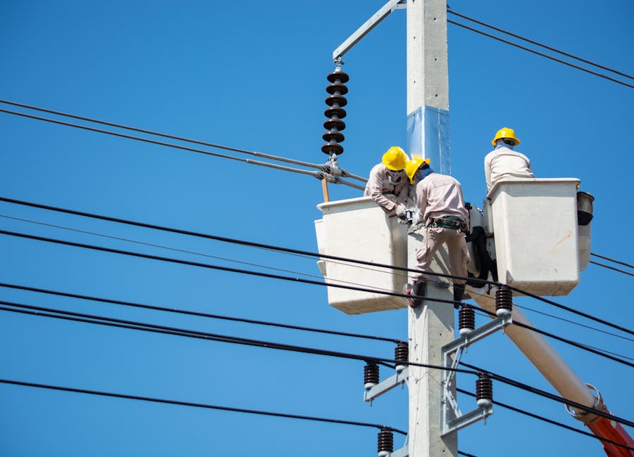 Christchurch Electricians team at work